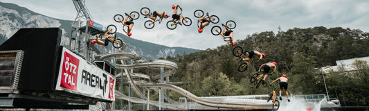 Gabriel Wibmers Double Backflip in der Area47