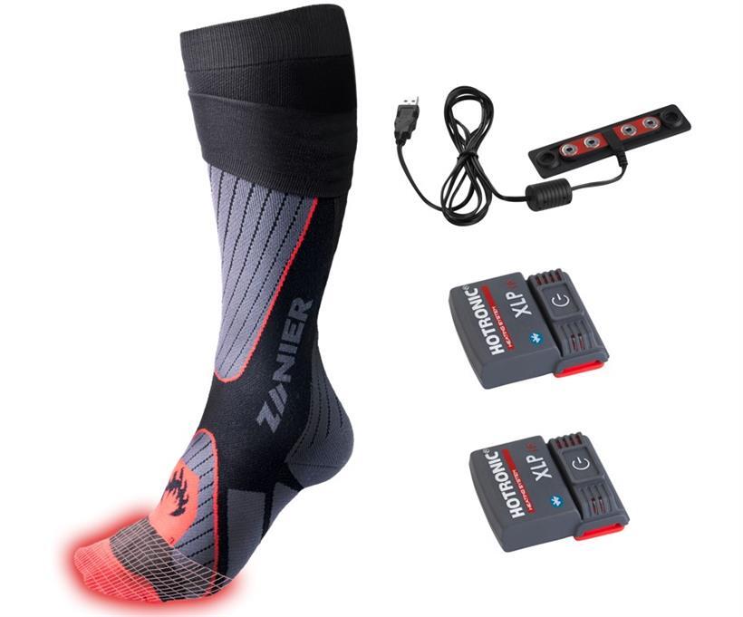 beheizbare handschuhe und socken HEATED SOCKS SET XLP 1P BT – Zanier