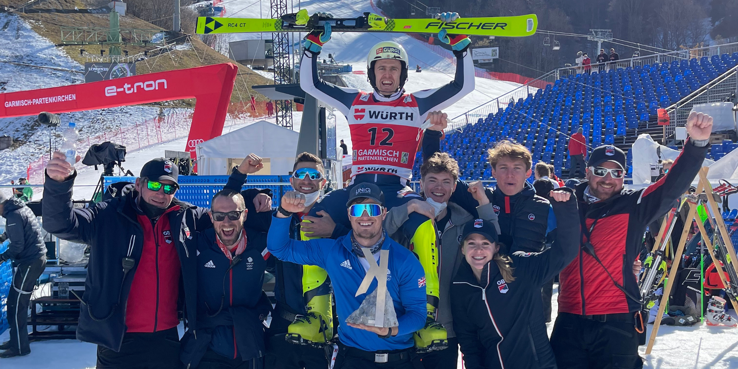 Nach seinem Erfolg in Kitzbühel belegt Dave den 2. Platz im Slalom in Garmisch-Patenkirchen. Foto: Kilian Albrecht