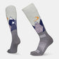 Kids Snowy Mountains Light Cushion Snow Sock
